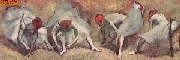 T�nzerinnen an der Stange nach Degas